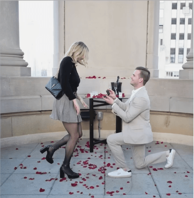 I’ve known @itsryansullivan for years and he’s referred so many friends and colleagues…. But this time it was HIS turn. I knew I had to pull out all the stops and when I located this epic pear shaped diamond…. We both knew it was the perfect one! Even though he wanted classic… we still chose to custom make it just for Jess! Needless to say, the ring and more importantly, the proposal turned out perfect! Thanks so much and big congrats to you both. This was absolutely my honor!